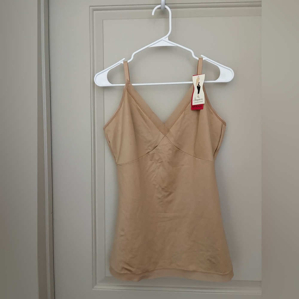 SPANX Nude Beige Shaping Camisole NWT Size 1X - Picture 4 of 7